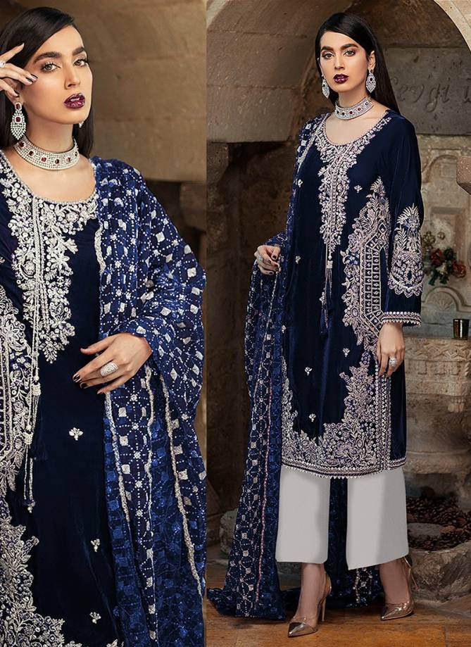 Pakistani 7108 Latest Fancy Designer Wedding Wear Heavy Fox Georgette Embroidery With Sequence With Back Side Work Pakistani Salwar Suit Collection